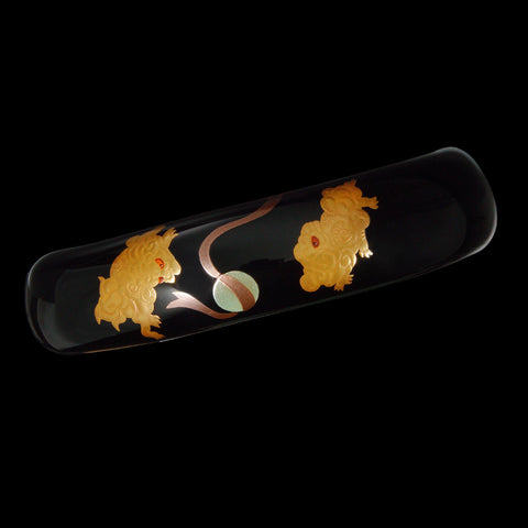 Wajima-nuri umbrella long type / Shishi (Guardian Lion)