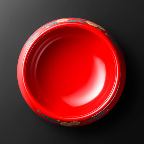 Pet Bowl (Small) / Pine, Bamboo, and Plum