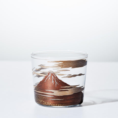 Maki-e Glass – Old Fashioned / Gaifū Kaisei (South Wind, Clear Sky)