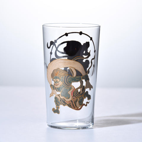 Maki-e Tumbler / Wind God and Thunder God (Fūjin Raijin)