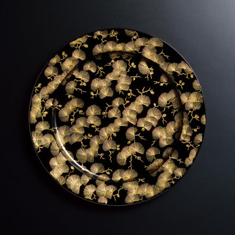 Round Plate / Pine (Matsu)