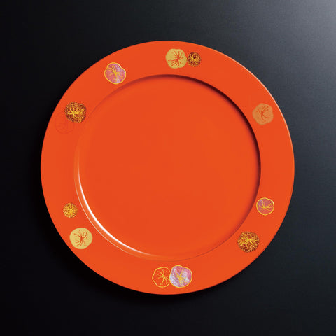 Round Plate / Plum Blossom (Ume)