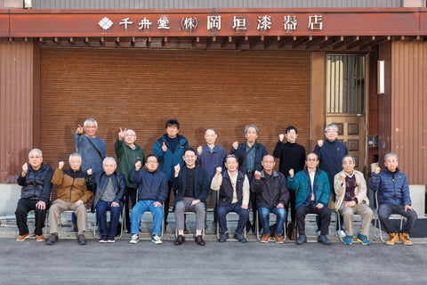 職人さんたちと懇親会