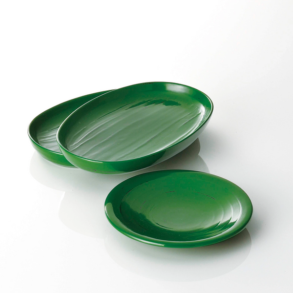 丸小皿と小判皿