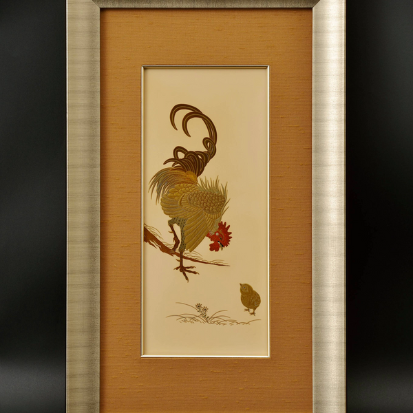 漆額「慈鶏」