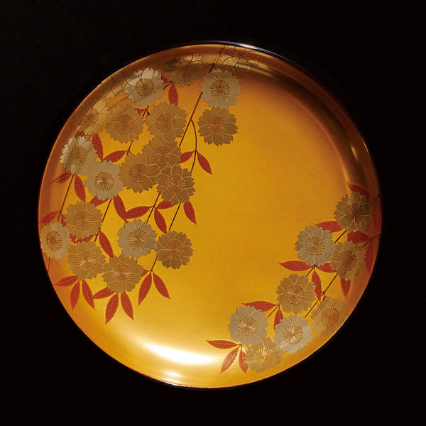 飾皿　四季の図