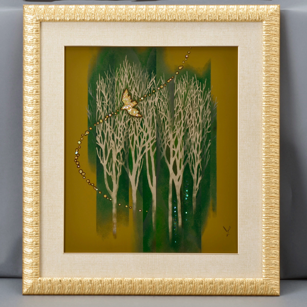 漆額「森」