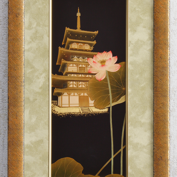 漆額「薬師寺」