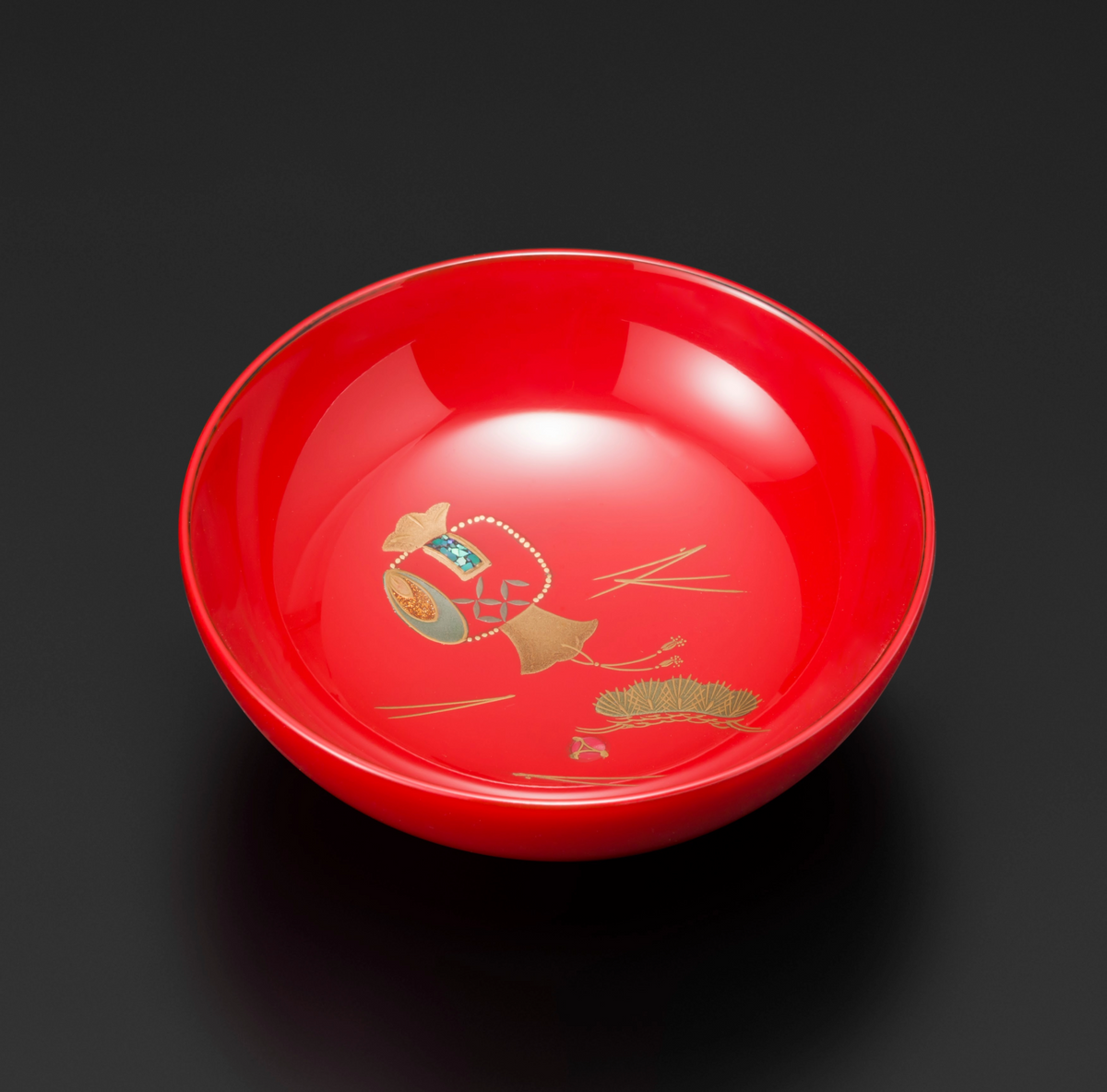 小皿　宝尽くし