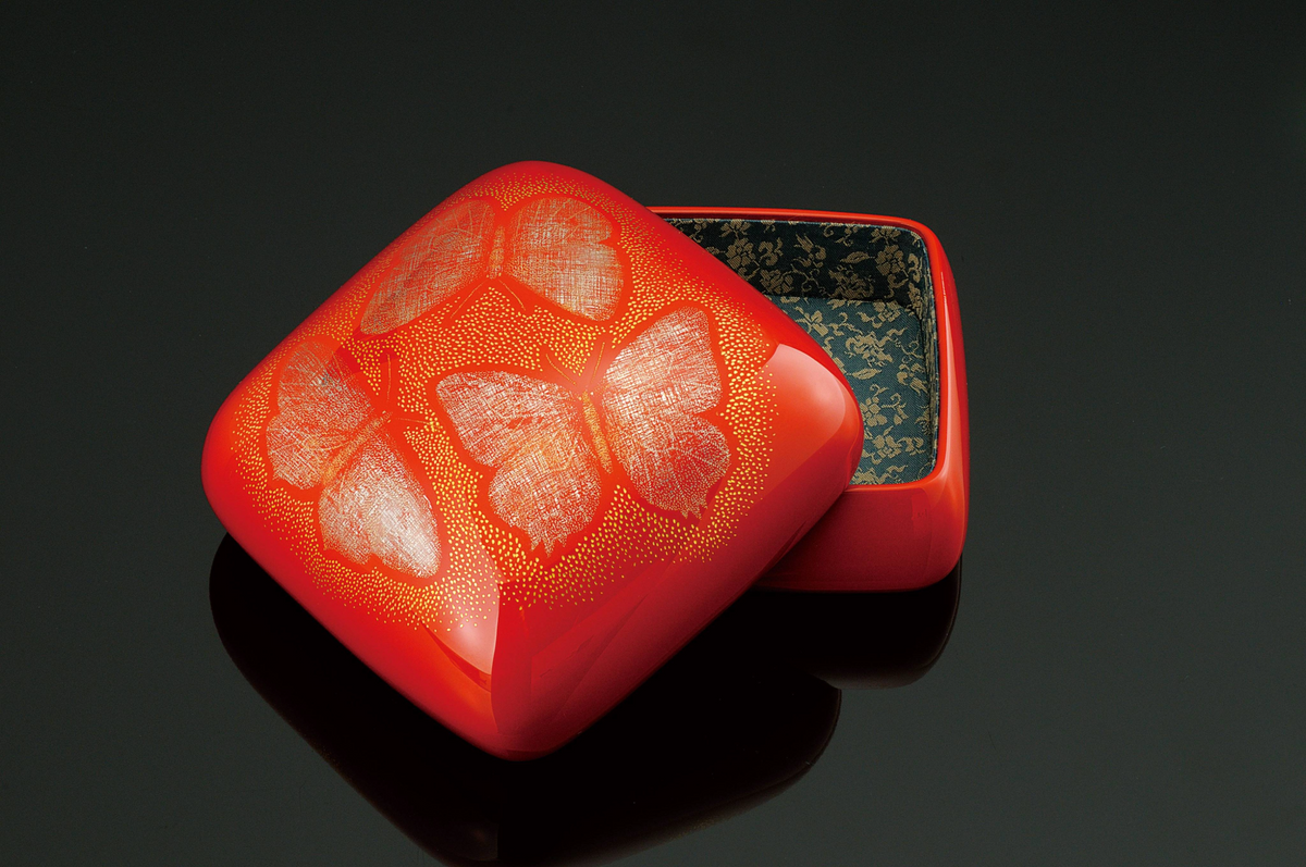 Decorated Box, Butterfly